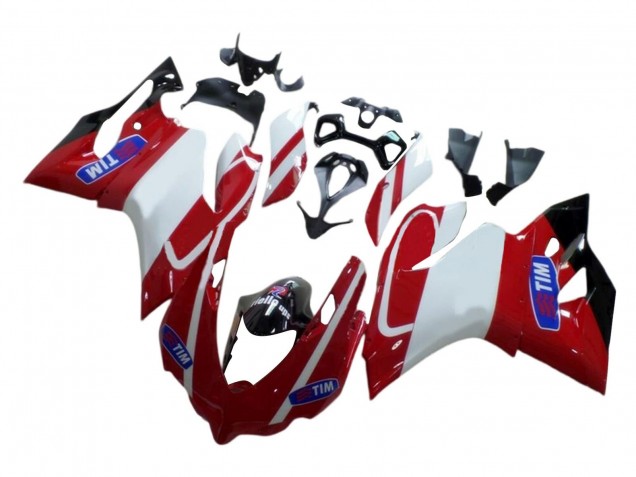 2015-2020 White Red Glossy Black Tim Ducati 959/1299 Motorcycle Fairings Canada