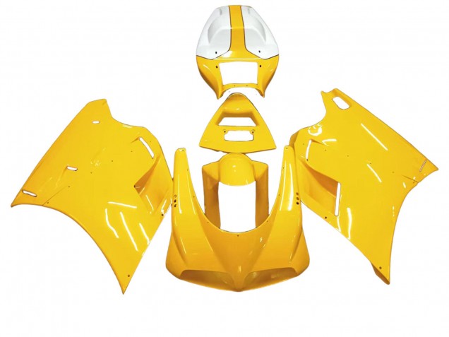 1993-2005 White Yellow Ducati 748/916/996/998 Motorcycle Fairings Canada