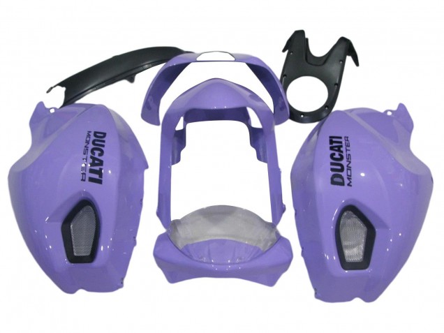 2008-2012 Light Purple Monster Ducati Monster 696 796 1100 1100S Motorcycle Fairings Canada