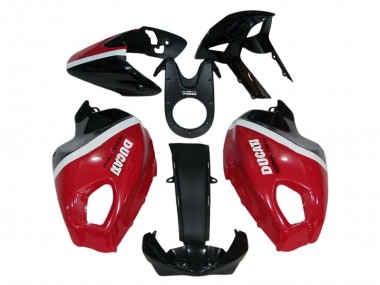 2008-2012 Red White Glossy Black Ducati Monster 696 796 1100 1100S Motorcycle Fairings Canada