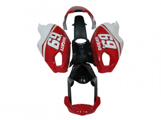 2008-2012 White Red Glossy Black 69 Ducati Monster 696 796 1100 1100S Motorcycle Fairings Canada