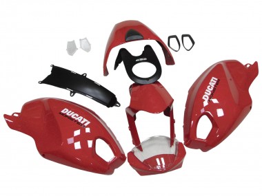 2008-2012 Red White Ducati Monster 696 796 1100 1100S Motorcycle Fairings Canada