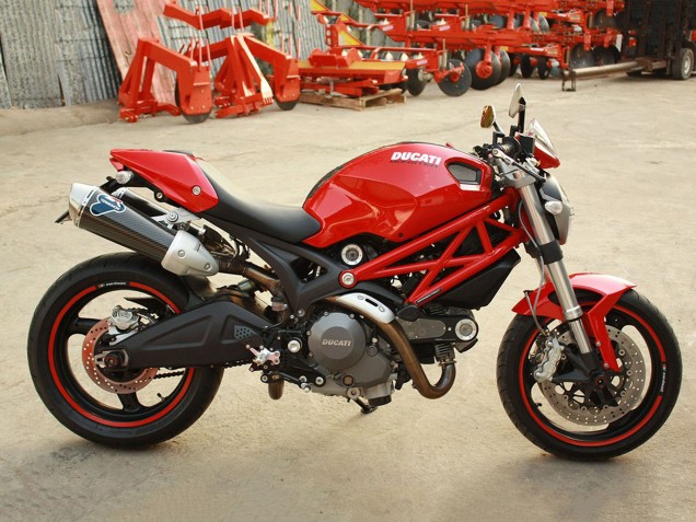 2008-2012 Red White Ducati Monster 696 796 1100 1100S Motorcycle Fairings Canada