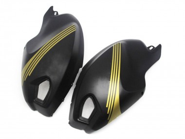 2008-2012 Matte Black Gold Ducati Monster 696 796 1100 1100S Motorcycle Fairings Canada