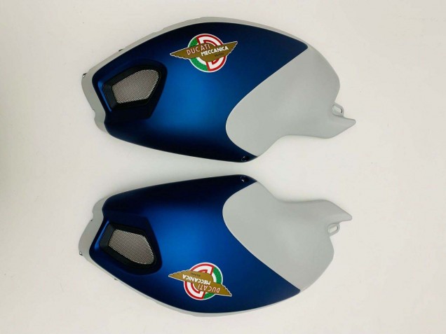 2008-2012 Dark Blue Silver Ducati Monster 696 796 1100 1100S Motorcycle Fairings Canada