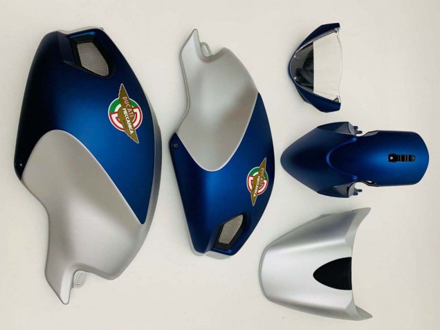 2008-2012 Dark Blue Silver Ducati Monster 696 796 1100 1100S Motorcycle Fairings Canada