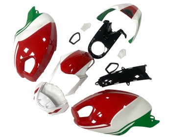 2008-2012 White Red Green Ducati Monster 696 796 1100 1100S Motorcycle Fairing Canada