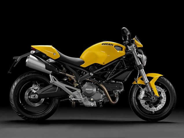 2008-2012 Yellow Ducati Monster 696 796 1100 1100S Motorcycle Fairings Canada