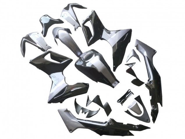 2002-2006 Silver Glossy Black Honda CBR125R Motorcycle Fairings Canada