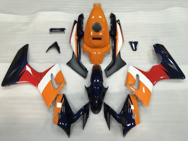 2002-2006 Orange White Red Glossy Black Honda CBR125R Motorcycle Fairings Canada