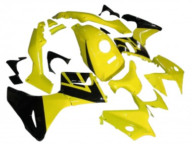 2002-2006 Yellow Glossy Black Honda CBR125R Motorcycle Fairings Canada