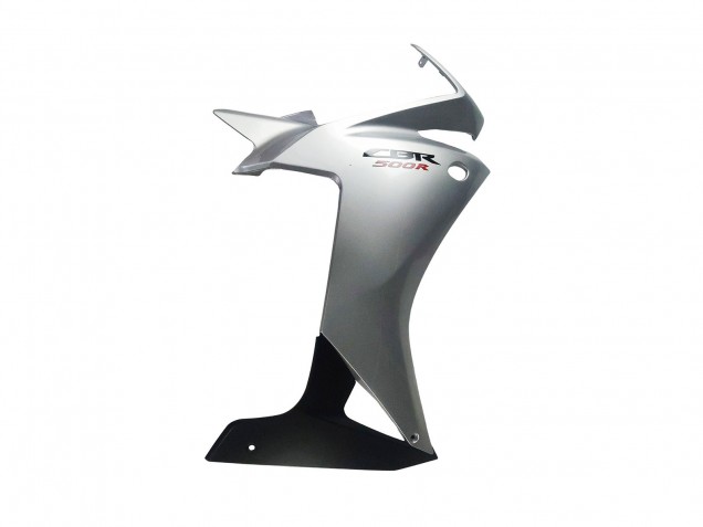 2013-2015 Silver Glossy Black Honda CBR500R Motorcycle Fairing Canada