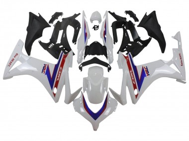 2013-2015 White Red Blue HRC Honda CBR500R Motorcycle Fairings Canada