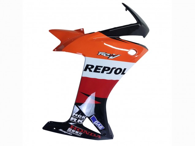 2013-2015 Orange White Red Glossy Black Repsol 3 Honda CBR500R Motorcycle Fairings Canada