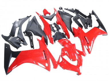 2013-2015 Red Matte Black Honda CBR500R Motorcycle Fairings Canada