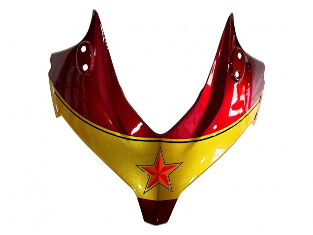 2013-2015 Red Blue Yellow Star Honda CBR500R Motorcycle Fairings Canada
