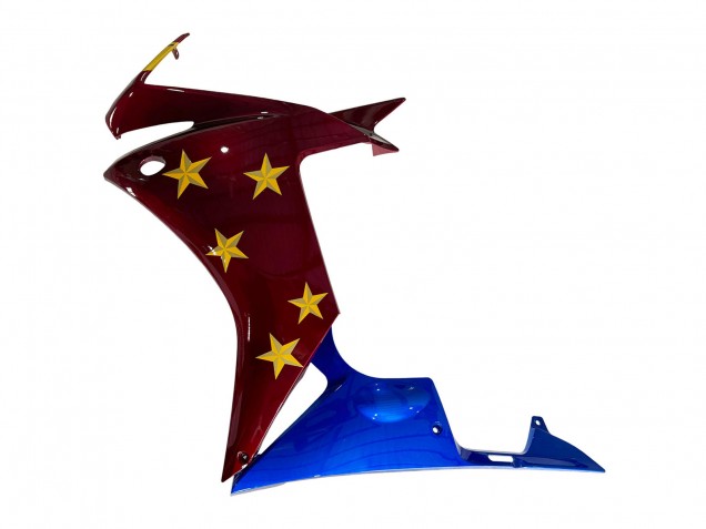 2013-2015 Red Blue Yellow Star Honda CBR500R Motorcycle Fairings Canada
