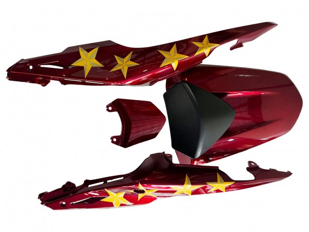 2013-2015 Red Blue Yellow Star Honda CBR500R Motorcycle Fairings Canada