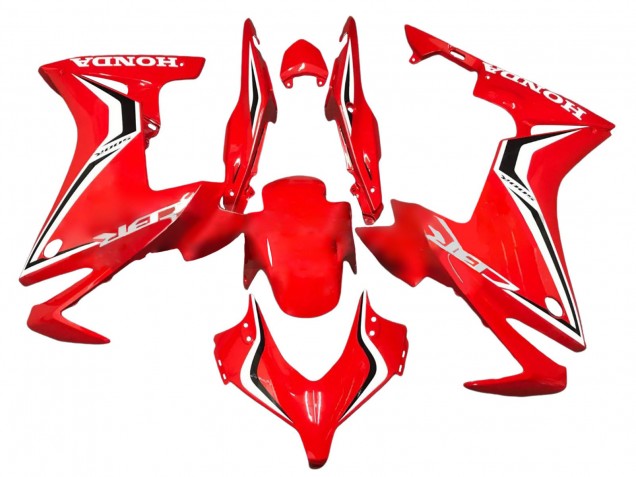 2013-2015 Red White Black Stripe Honda CBR500R Motorcycle Fairings Canada