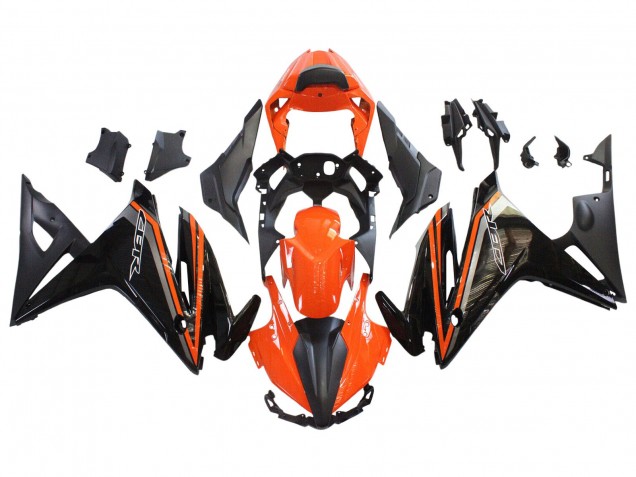 2016-2018 Orange Glossy Black Matte Black Honda CBR500R Motorcycle Fairings Canada