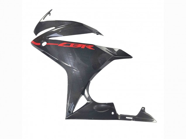 2016-2018 Black Carbon Fiber Red Honda CBR500R Motorcycle Fairings Canada