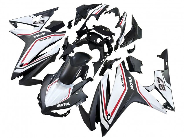 2016-2018 White Red Matte Black Honda CBR500R Motorcycle Fairings Canada