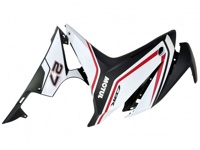 2016-2018 White Red Matte Black Honda CBR500R Motorcycle Fairings Canada