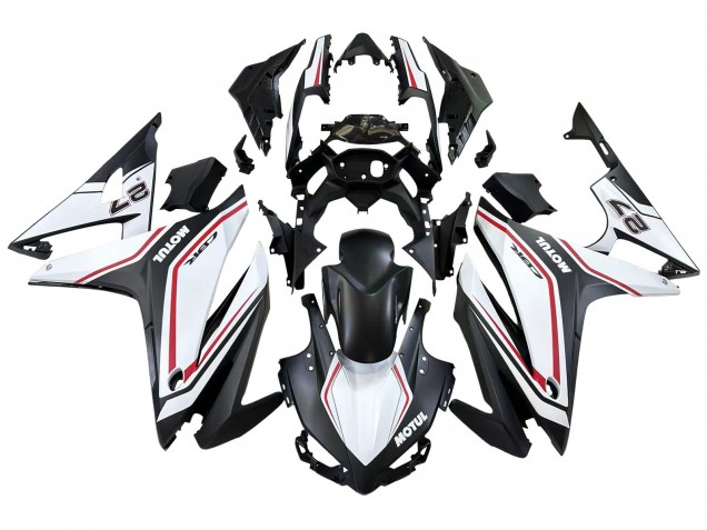 2016-2018 White Red Matte Black Honda CBR500R Motorcycle Fairings Canada