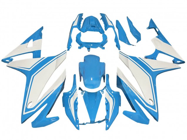 2016-2018 Light Blue White Honda CBR500R Motorcycle Fairings Canada