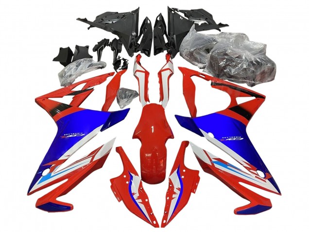2016-2018 White Red Blue Honda CBR500R Motorcycle Fairings Canada