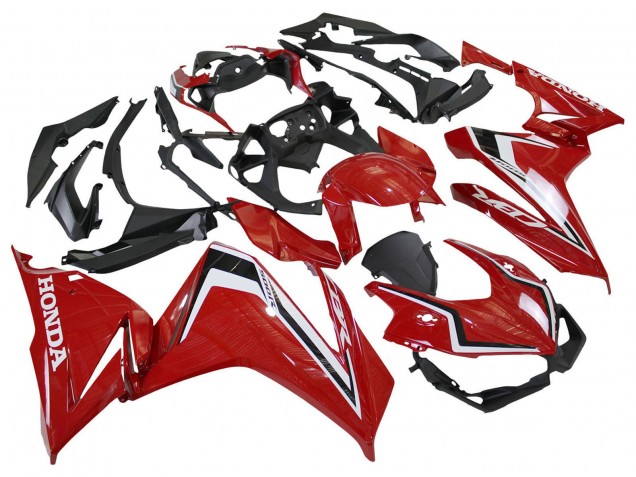 2022-2023 Red White Black Honda CBR500R Motorcycle Fairings Canada
