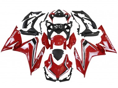 2022-2023 Red White Black Honda CBR500R Motorcycle Fairings Canada