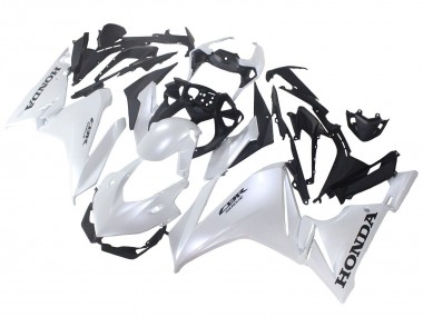 2022-2023 Pearl White Honda CBR500R Motorcycle Fairings Canada