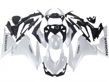 2022-2023 Pearl White Honda CBR500R Motorcycle Fairings Canada
