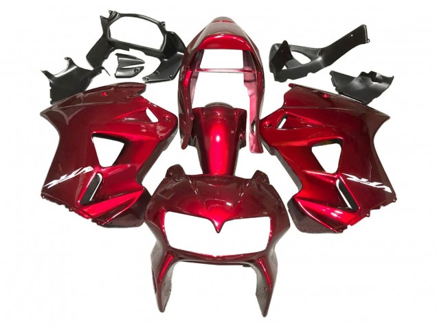 1998-2001 Red Honda VFR 800 Motorcycle Fairings Canada