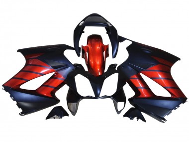 2002-2013 Red Blue Matte Black Honda VFR 800 Motorcycle Fairings Canada