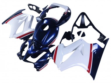 2002-2013 White Red Dark Blue Honda VFR 800 Motorcycle Fairings Canada