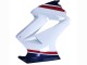 2002-2013 White Red Dark Blue Honda VFR 800 Motorcycle Fairings Canada