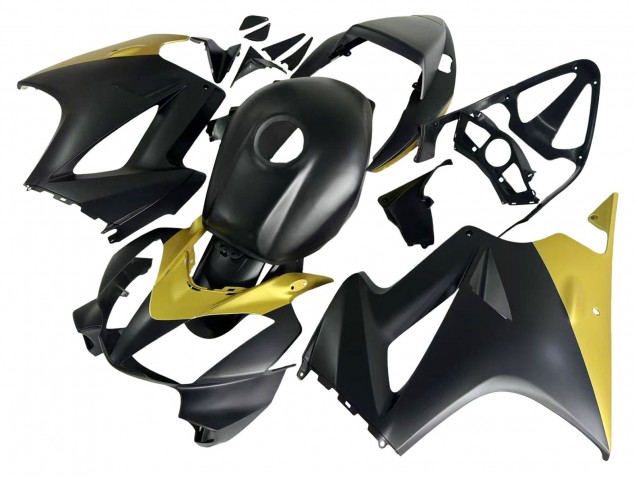 2002-2013 Yellow Matte Black Honda VFR 800 Motorcycle Fairings Canada