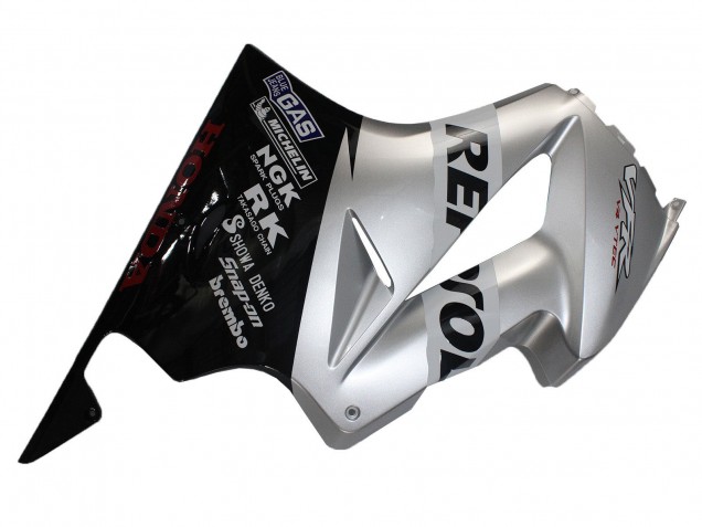 2002-2013 Silver Glossy Black Repsol Honda VFR 800 Motorcycle Fairings Canada