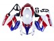 2002-2013 White Red Blue Motul Honda VFR 800 Motorcycle Fairings Canada