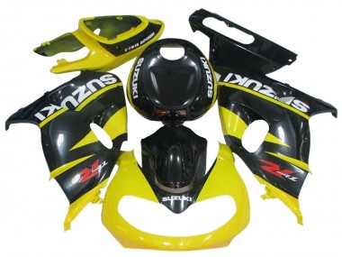 1998-2003 Glossy Black Yellow Suzuki TL1000R Motorcycle Fairings Canada