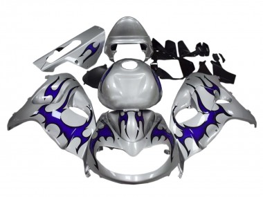 1998-2003 Silver Blue Suzuki TL1000R Motorcycle Fairings Canada
