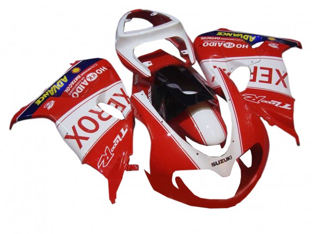 1998-2003 White Red Black Xerox Suzuki TL1000R Motorcycle Fairings Canada