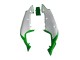 1996-2003 White Green Black Kawasaki ZX7R Motorcycle Fairings Canada