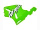 1996-2003 White Green Kawasaki ZX7R Motorcycle Fairings Canada