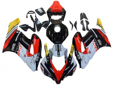 2004-2005 Yellow Red White Glossy Red Bull Repsol HRC Honda CBR1000RR Motorcycle Fairings Canada