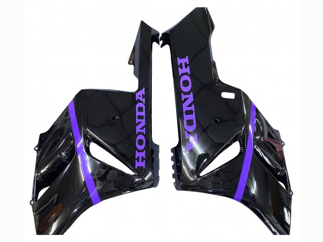 2004-2005 Glossy Black Purple Stripe Honda CBR1000RR Motorcycle Fairings Canada