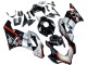 2004-2005 Silver Glossy Black Red Stripe Honda CBR1000RR Motorcycle Fairings Canada