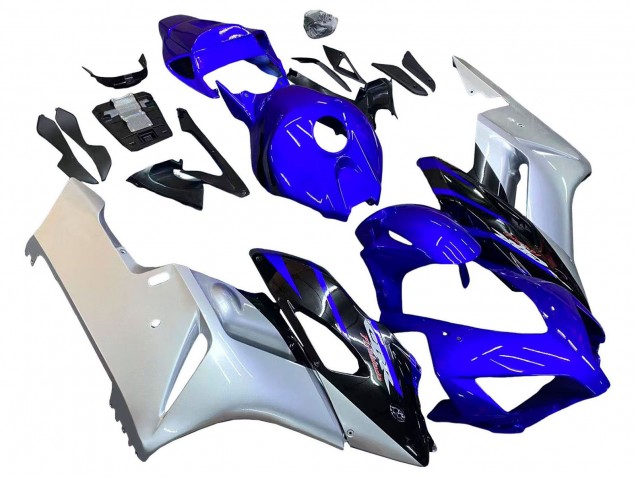 2004-2005 Silver Blue Glossy Black Honda CBR1000RR Motorcycle Fairings Canada